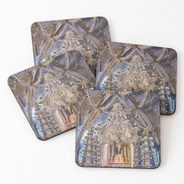 Item preview, Sedlec Ossuary Interior Photo Art, Skull Bone Church designed and sold by Sedlec Ossuary Project.