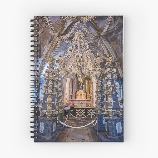 Item preview, Sedlec Ossuary Interior Photo Art, Skull Bone Church designed and sold by Sedlec Ossuary Project.
