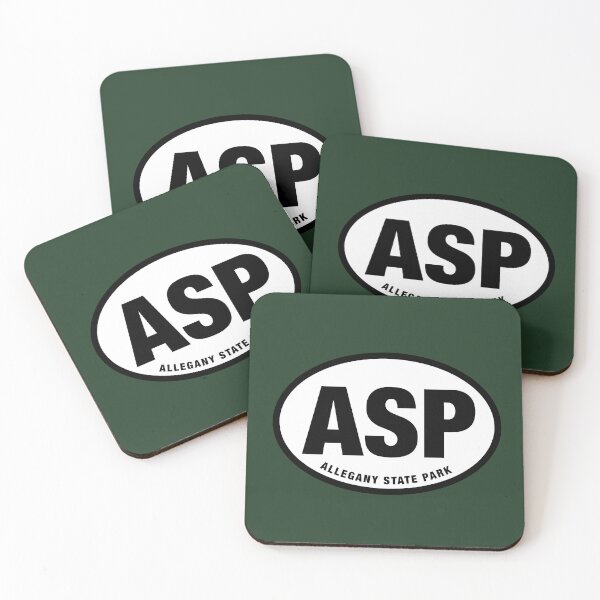 Item preview, Allegany State Park ASP Oval Sticker Design designed and sold by yelly123.