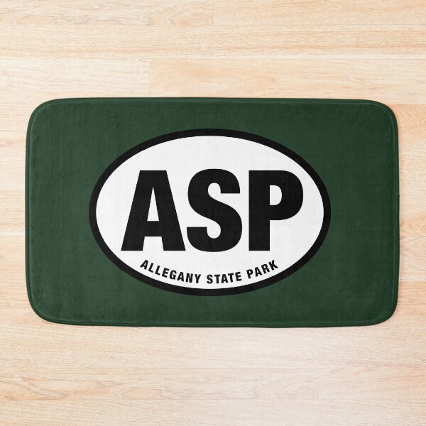 Item preview, Allegany State Park ASP Oval Sticker Design designed and sold by yelly123.