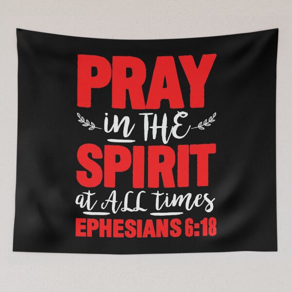 Item preview, Ephesians 6:18 Pray in the Spirit designed and sold by plushism.