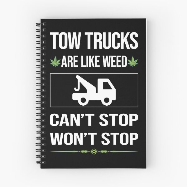 Item preview, Funny Can't Stop Tow Truck Trucks designed and sold by ArydeaNoriega.