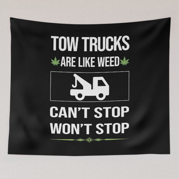 Item preview, Funny Can't Stop Tow Truck Trucks designed and sold by ArydeaNoriega.