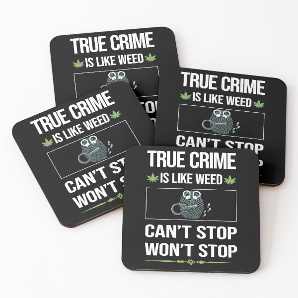 Item preview, Funny Can't Stop True Crime designed and sold by ArydeaNoriega.
