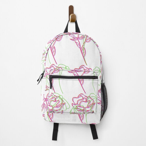 Item preview, Pink and Green Flowers designed and sold by greeneggsandbam.