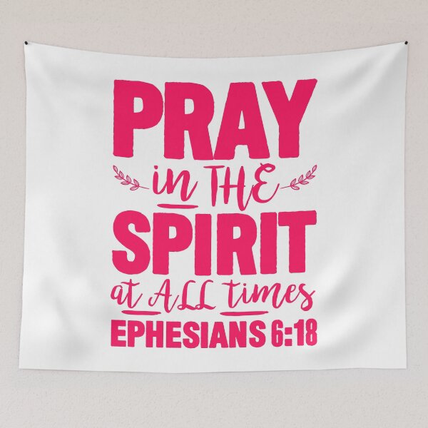 Item preview, Ephesians 6:18 Pray in the Spirit designed and sold by plushism.