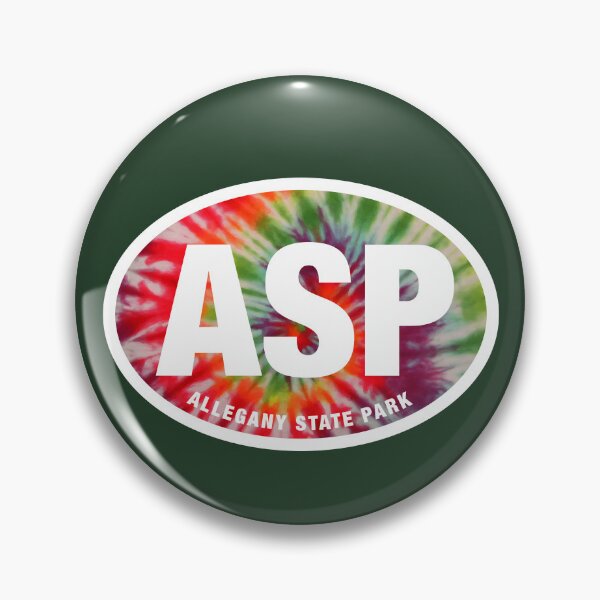 Artikelvorschau, Allegany State Park ASP Ovaler Aufkleber-Entwurf Krawattenfarbe entworfen und verkauft von yelly123.