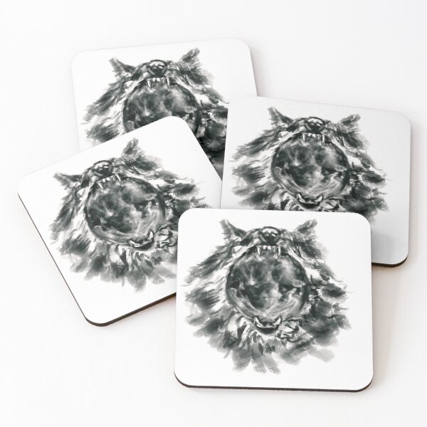 Item preview, Wolf Eats the Moon designed and sold by LeeTulpa.
