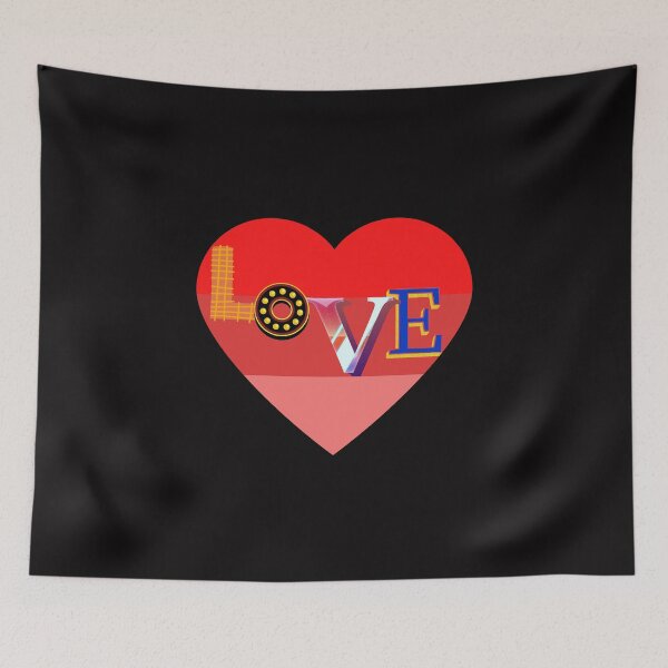 Item preview, love sunset heart designed and sold by Highhocreations.