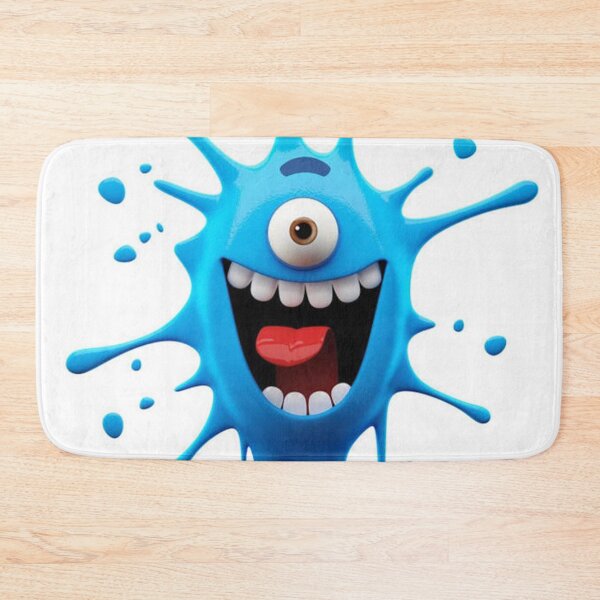 Item preview, Funny Blue Slime Monster designed and sold by The-Lerach.