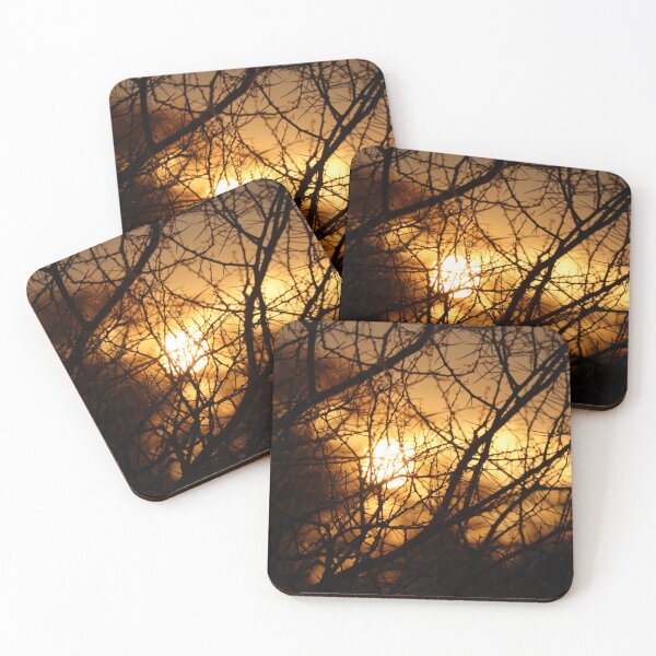 Item preview, Sunset in the Northern Cape in South Africa seen through a tree designed and sold by ReachForArt.