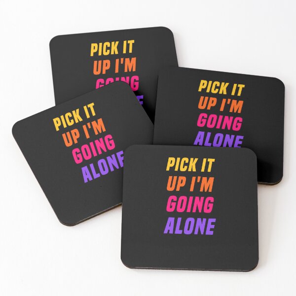Item preview, Pick It Up I'm Going Alone Funny Euchre Player designed and sold by badretop.