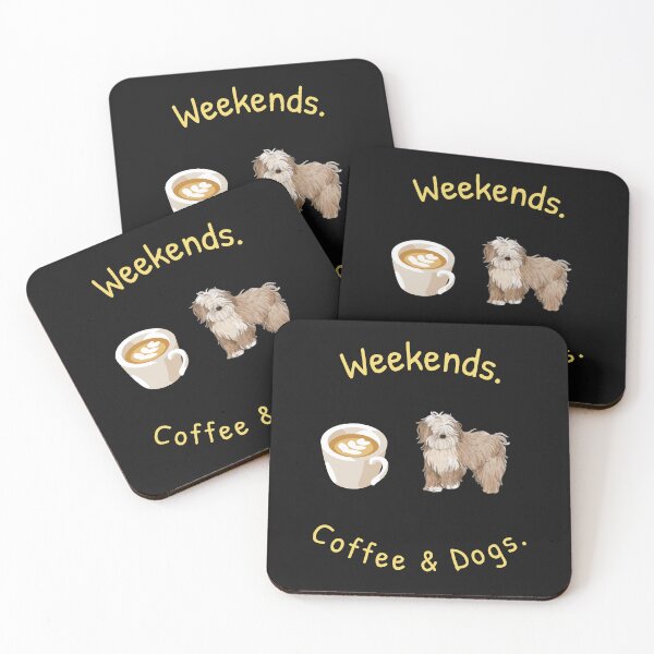 Item preview, Weekends, Coffee & Dogs designed and sold by Mechanical-Artt.