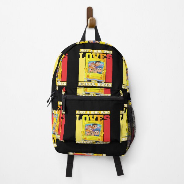Item preview, Just A Girl Who Loves School Buses, Funny Kids Gift Idea, Fun Gift For Bus Driver designed and sold by Sun Sand & Sea Art.