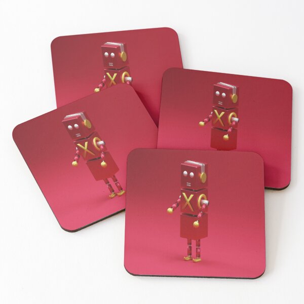 Item preview, Red Robot of music 3D  designed and sold by BestDesign87.