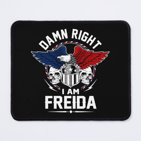 Item preview, Freida Name T Shirt - Damn Right I Am Freida Gift Item Tee designed and sold by sallyanney.