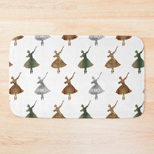 Item preview, BALLET - BALLERINA SILHOUETTES - ANIMAL PRINTS - STICKER PACK designed and sold by KoolDsignsDANCE.
