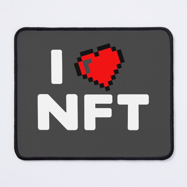 Item preview, NFT Is My Valentine designed and sold by Manju-Stickers.