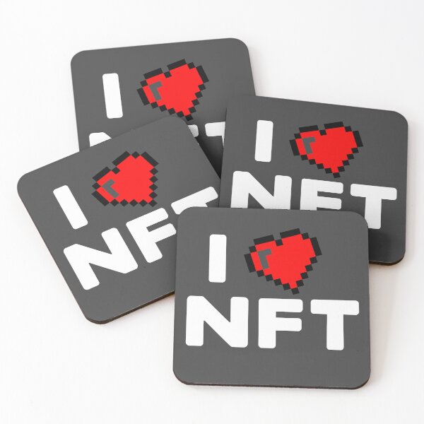 Item preview, NFT Is My Valentine designed and sold by Manju-Stickers.