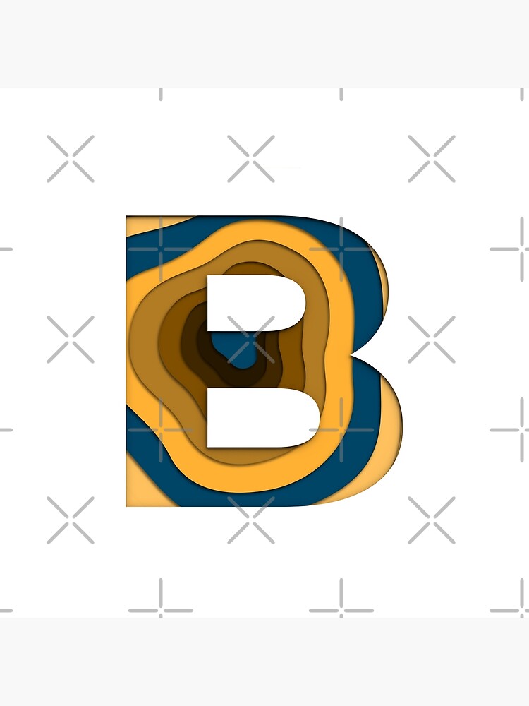 "Letter B" Poster For Sale By ART-Homes | Redbubble