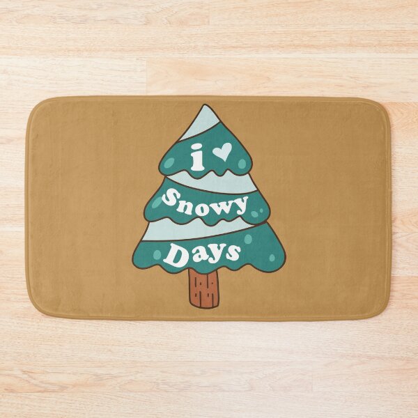 Item preview, I love snowy days tree - winter lovers mood designed and sold by PastaPrint.