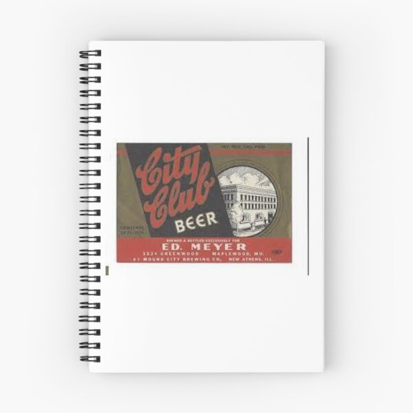 Item preview, City Club Beer, distressed designed and sold by uniquenostalgia.