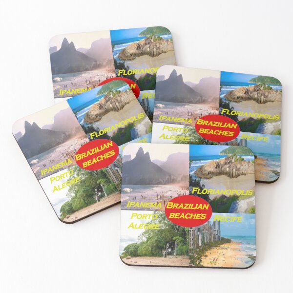 Item preview, brazilian beaches collage designed and sold by nigejohn.
