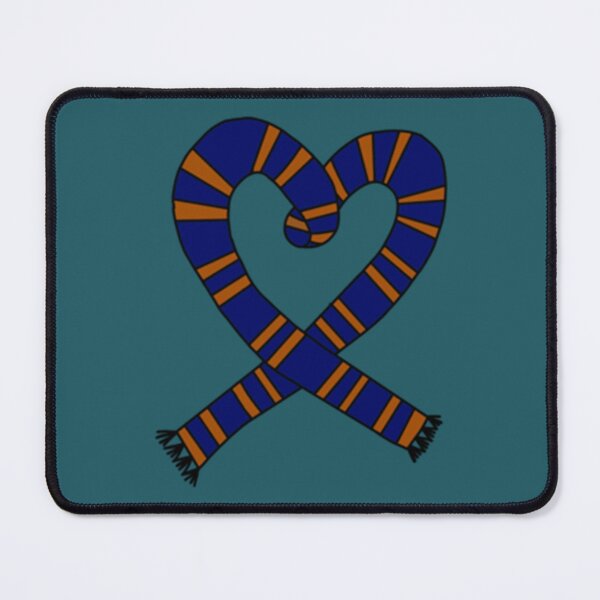Item preview, Silver _amp_ Blue Heart Scarf (Updated) designed and sold by GagoedkisS.