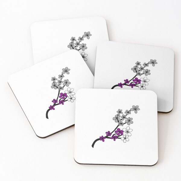Item preview, Subtle Asexual Pride Flowers. Asexual flowers 3 designed and sold by tiredandbored.