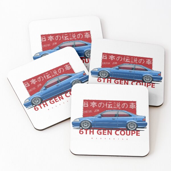 Item preview, Legendary Japanese cars - Civic 6 gen coupe designed and sold by OlegMarkaryan.