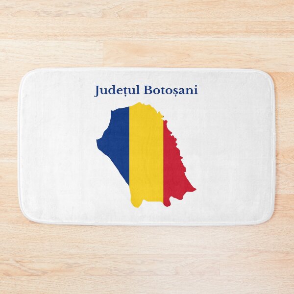 Item preview, Botosani County Map Design, Romania. designed and sold by marosharaf.