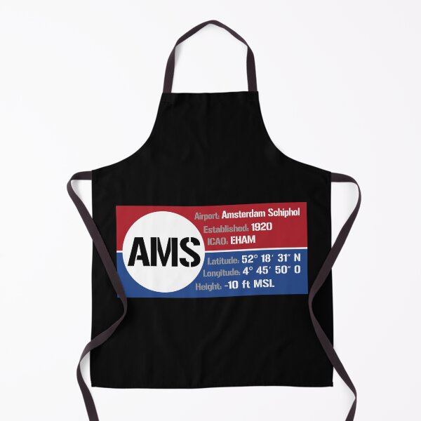 Item preview, AMS Amsterdam Schiphol Netherlands - Block Design designed and sold by FouDeeziner.