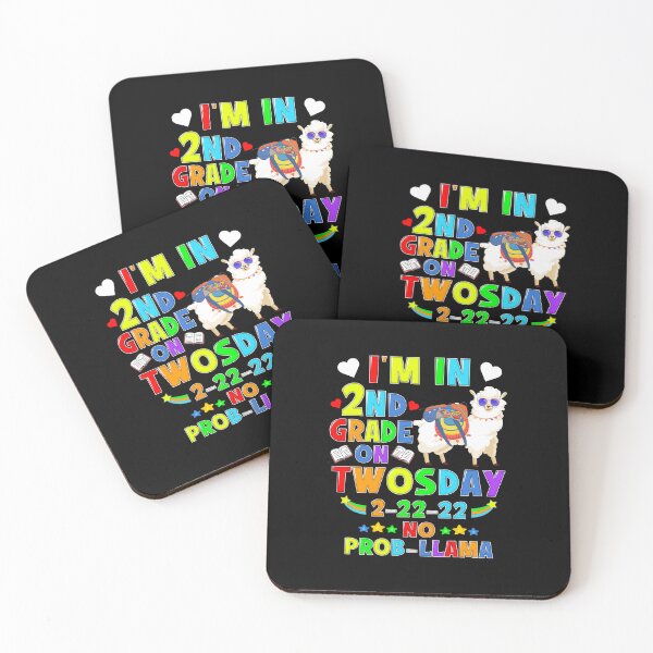 Item preview, I'm in 2nd Grade On Twosday 2-22-22 Llama Alpaca designed and sold by 1Designology1.
