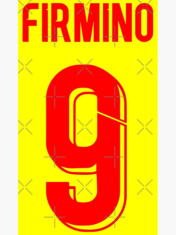 Firmino Liverpool Home jersey 21/22 Poster for Sale by Alimator