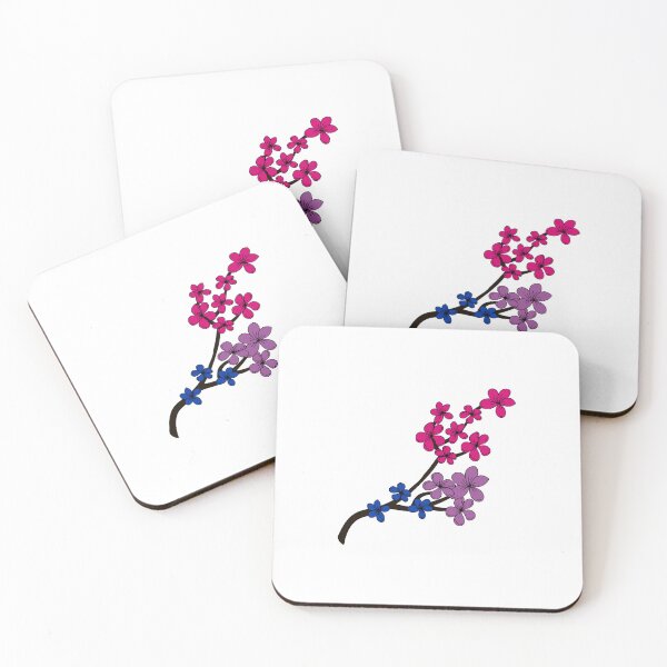 Item preview, Subtle Bisexual Pride Flowers. Bisexual flowers 3 designed and sold by tiredandbored.