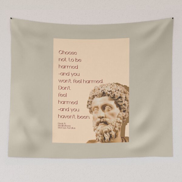Item preview, Stoicism Marcus Aurelius Meditation designed and sold by gambarin-art.