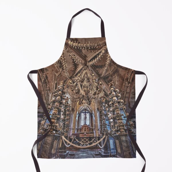 Item preview, Sedlec Ossuary Interior Photo Art, Skull Bone Church designed and sold by Sedlec Ossuary Project.