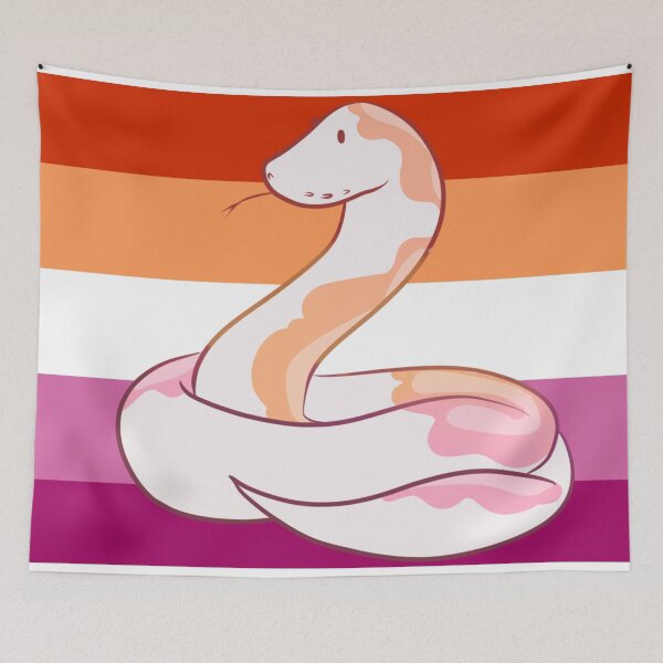 Item preview, lesbian snake designed and sold by Drawingsnake.