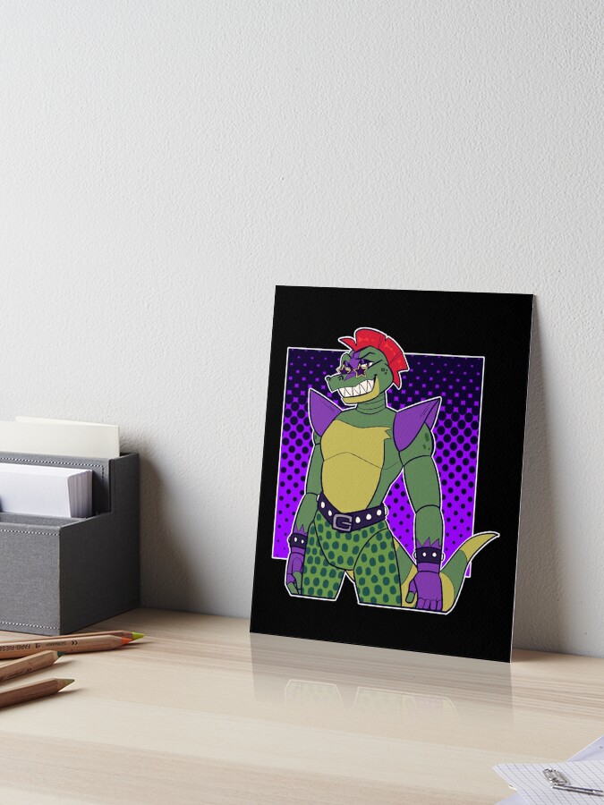 Monty Glamrock Rockstar And Freddy Bear Fnaf Security Breach Art Board  Print for Sale by Stanleyiu12