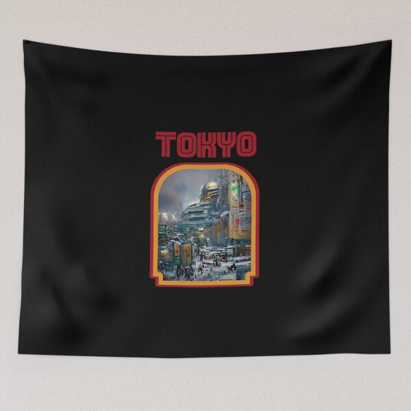 Item preview, Abstract Tokyo Cityscape  designed and sold by patricklevar.