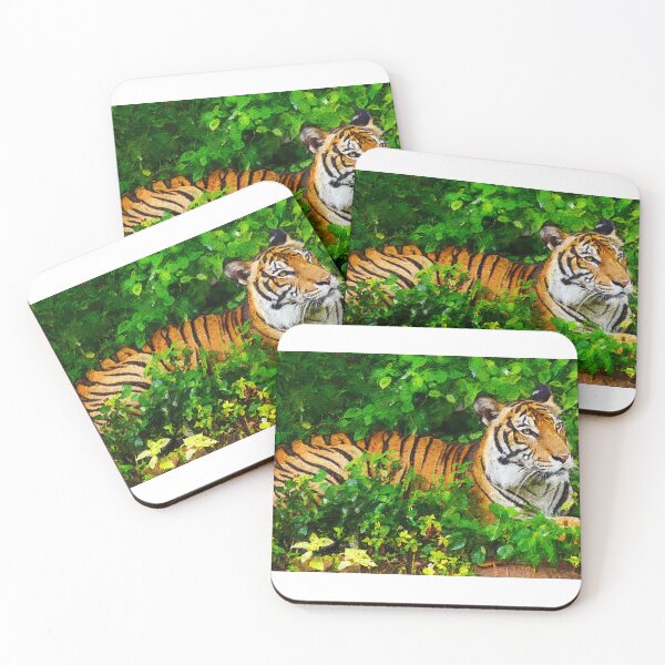 Item preview, Tiger Jungle designed and sold by WallArt90.