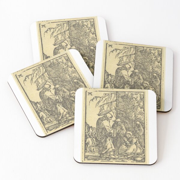 Item preview, Albrecht Altdorfer Christ Taking Leave of His Mother from The Fall and Salvation of Mankind Through the Life and Passion of Christ 1518 designed and sold by Vitage-Art45.