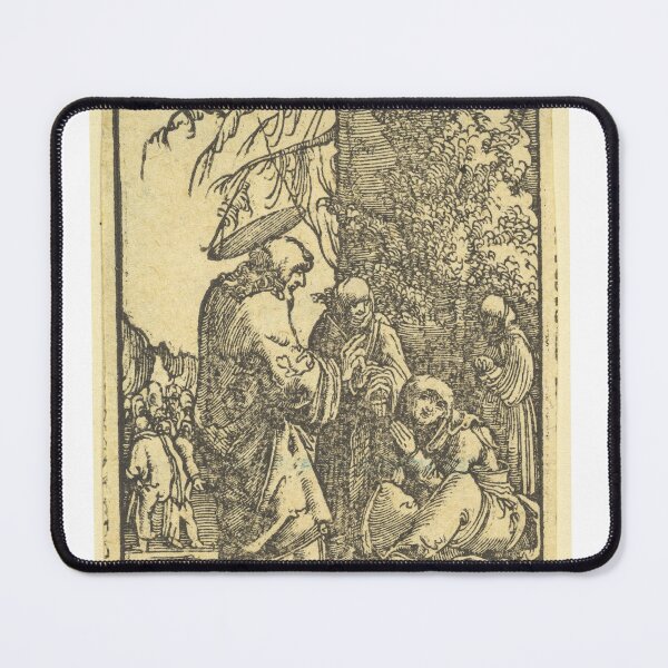 Item preview, Albrecht Altdorfer Christ Taking Leave of His Mother from The Fall and Salvation of Mankind Through the Life and Passion of Christ 1518 designed and sold by Vitage-Art45.