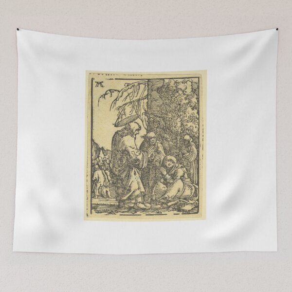 Item preview, Albrecht Altdorfer Christ Taking Leave of His Mother from The Fall and Salvation of Mankind Through the Life and Passion of Christ 1518 designed and sold by Vitage-Art45.