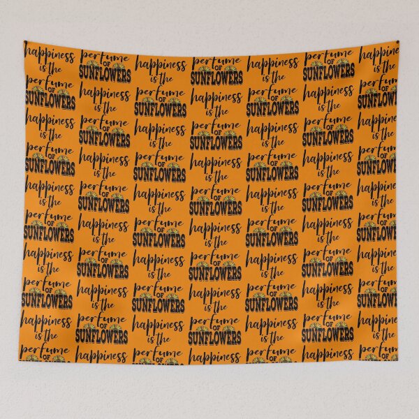 Item preview, Happiness is the perfume of sunflowers-sunflowers. designed and sold by DesignedBySnip.