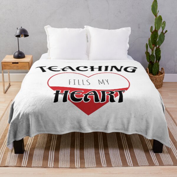Item preview, Teacher Valentine Teaching Fills My Heart Teacher designed and sold by budooShop.