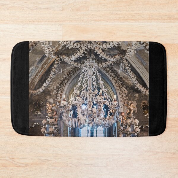 Item preview, Sedlec Ossuary Interior Photo Art, Skull Bone Church designed and sold by Sedlec Ossuary Project.