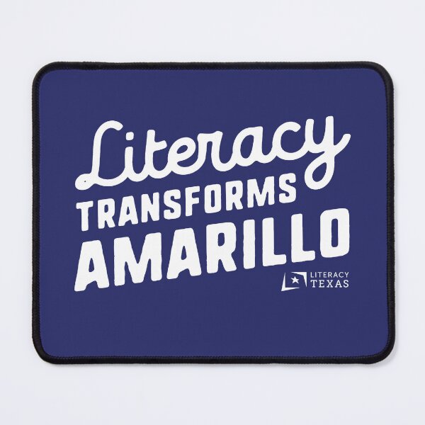 Item preview, Literacy Transforms Amarillo + Literacy Texas logo - TX education and adult learning designed and sold by LiteracyTexas.