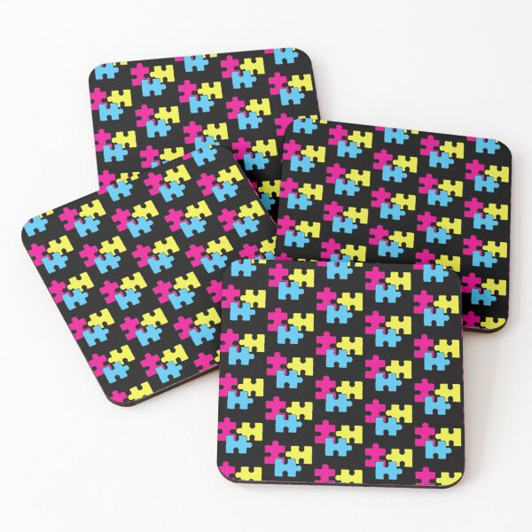 Item preview, Jigsaw puzzle pieces Colored  designed and sold by Rainbows Rock.