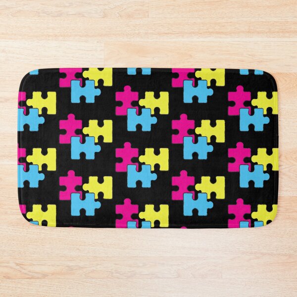 Item preview, Jigsaw puzzle pieces Colored  designed and sold by Rainbows Rock.